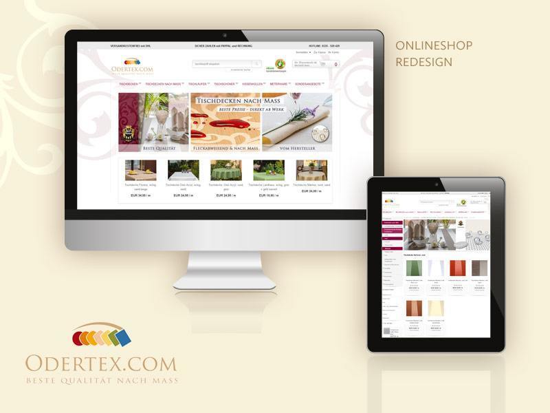 Layout Webdesign Odertex.com